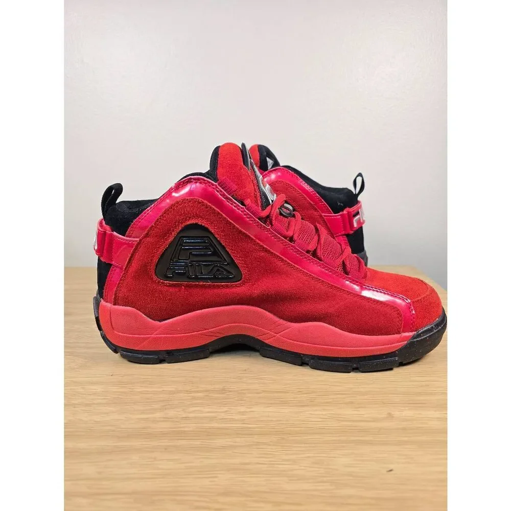 Fila 96 Grant Hill Red Suede Men's Shoes Size 13 Basketball 1VB90070-603